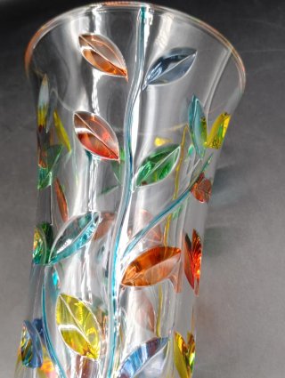 Jarrón Cristal Venezia Multicolor