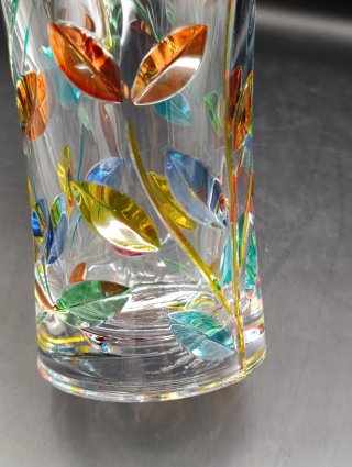 Jarrón Cristal Venezia Multicolor