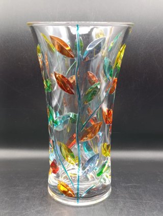 Jarrón Cristal Venezia Multicolor