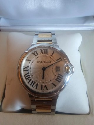 Reloj Cartier Ballon Bleu 36mm Acero y Oro