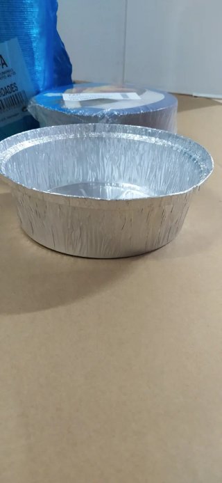 Envases de Aluminio Redondos con Tapa (1450cc)