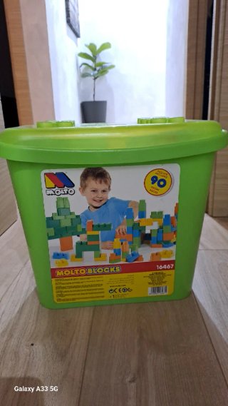 Bloques de construcción Molto 90 piezas