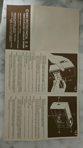 Reloj Despertador Vintage Micro NUEVO EN CAJA