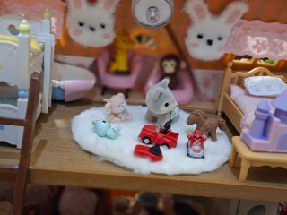 Casa de muñecas Sylvanian Families customizada