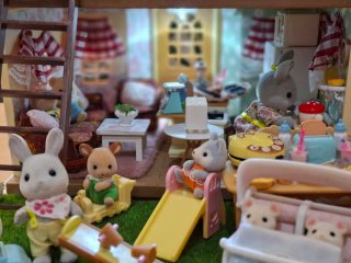 Casa de muñecas Sylvanian Families customizada
