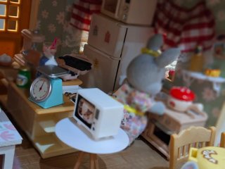 Casa de muñecas Sylvanian Families customizada