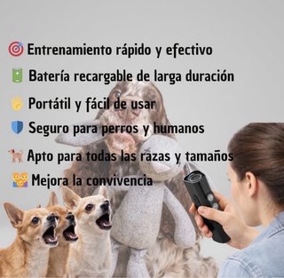 Dispositivo Ultrasónico Antiladridos Portátil