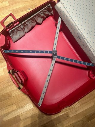 Maleta Samsonite Roja 4 Ruedas 90L
