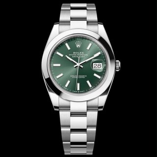 Rolex Datejust 41 con esfera verde