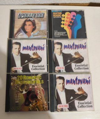 Lote 6 CDs Música Instrumental
