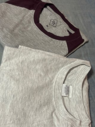 Pack 2 Camisetas TEX Talla M y L