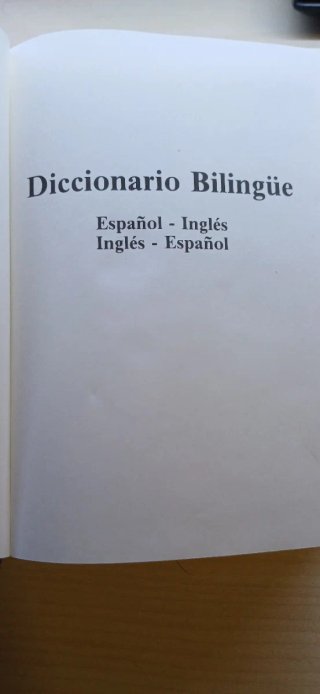 Diccionario bilingüe español-inglés, inglés-esp...