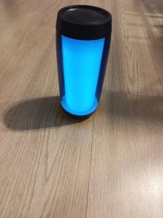 Altavoz Portátil con Luz LED