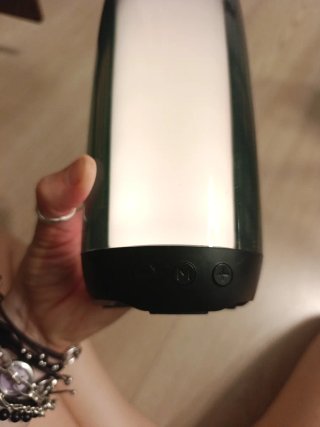 Altavoz Portátil con Luz LED