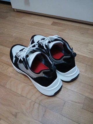 Scarpe Dior b25 uomo nere e bianche