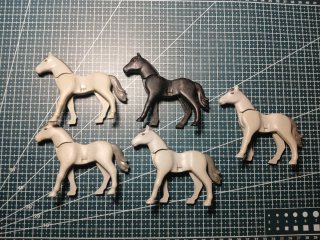 5 Caballos Playmobil