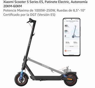 Patinete Eléctrico Xiaomi Scooter 5 Series