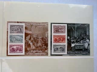 Sellos Conmemorativos Los Viajes de Colón Nuevos**