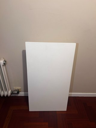 Escritorio de estudio blanco
