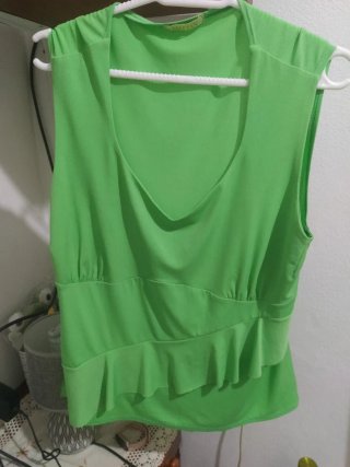 Blusa Verde Tafftan