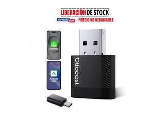 OTTOCAST Mini Nova Adaptador 2 en 1 CarPlay