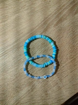 Set de 2 Pulseras Artesanales