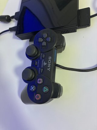 Consola PS2 Slim Nera + Controller Dualshock 2 con giochi