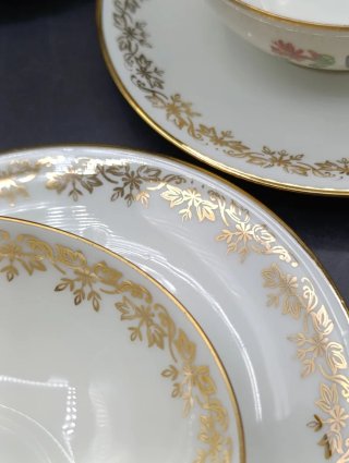 Set tazas café porcelana francesa PL