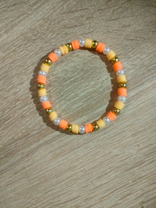 Pulsera hecha a mano multicolor