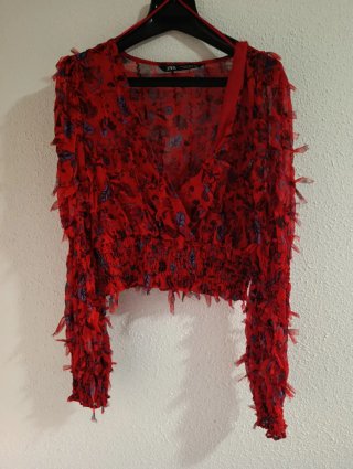 Blusa de fiesta nueva de Zara