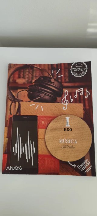 Libro música 1 ESO Anaya 9788414309803