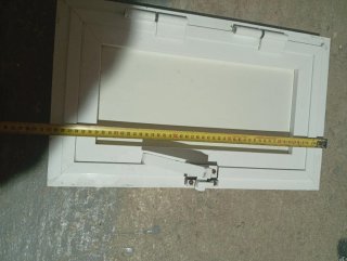 Ventana de Aluminio Blanca