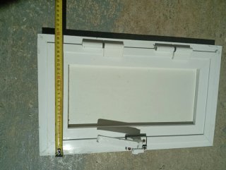 Ventana de Aluminio Blanca