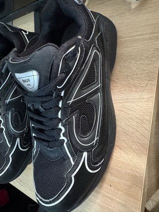 Zapatillas CD Dior Negras y Blancas