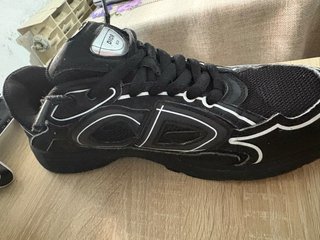 Zapatillas CD Dior Negras y Blancas