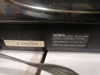 Giradischi Aiwa Automatico
