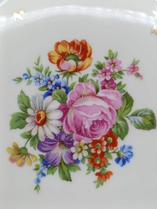Bandeja porcelana francesa