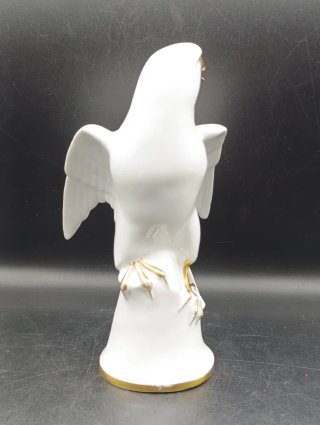 Figura ave porcelana alemana Metzler & Ortloff