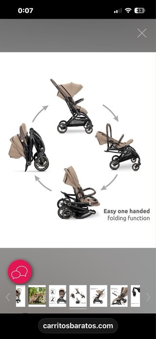 Carrito para bebé Lorelli Makaya