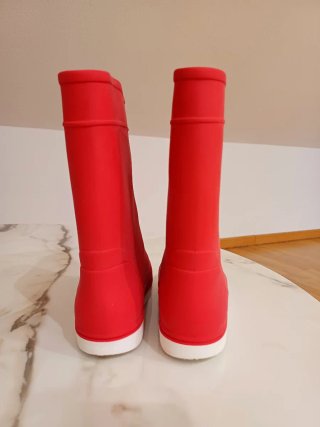 Botas de Agua Infantiles Tribord Rojas Talla 23/24