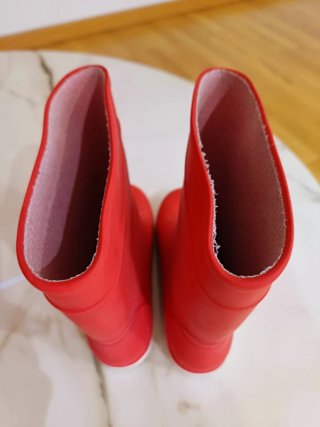 Botas de Agua Infantiles Tribord Rojas Talla 23/24