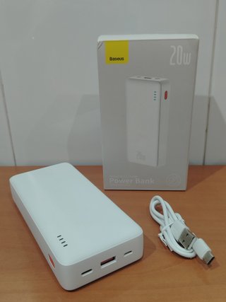 BATERIA EXTERNA POWER BANK BASEUS 20000mAh 20W