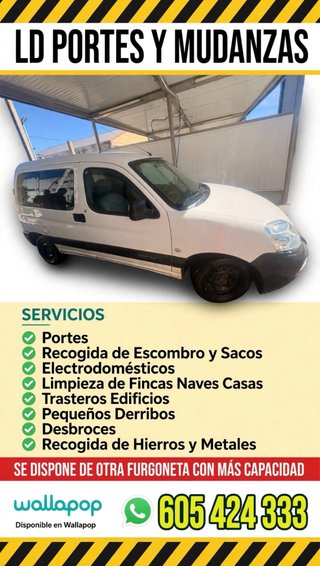Escombro,Portes,Limpiezas