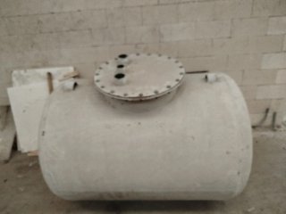 Depósito agua poliéster y fibra de vidrio