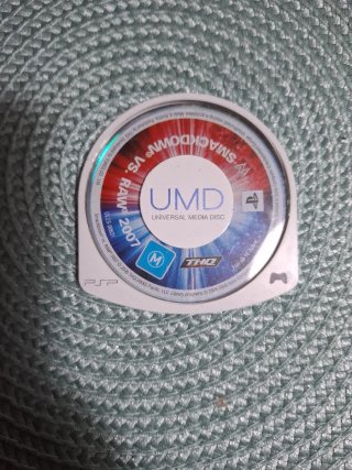 PSP Smackdown vs Raw 2007 UMD