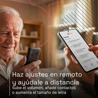 NUEVO! Pure Teléfono Móvil 4G Mayores