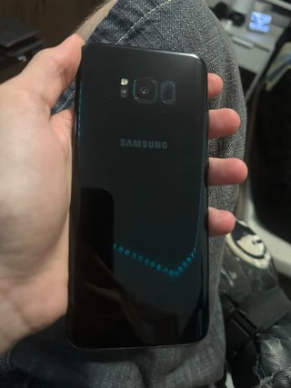 Telefono mobile Samsung Galaxy S8+ in nero