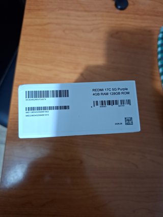 Xiaomi Redmi 17C púrpura a estrenar