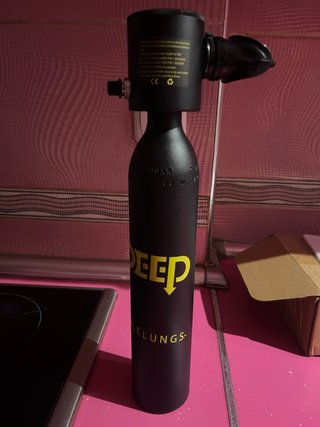 Botella de Buceo 0,5L 3000 PSI con Manómetro