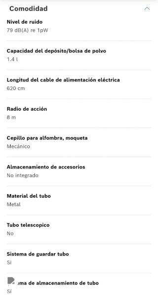 Aspirador Bosch GS 10 Rojo 700W